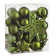 Décoration d'arbre incassable d.groen 40 pièces - d8cm