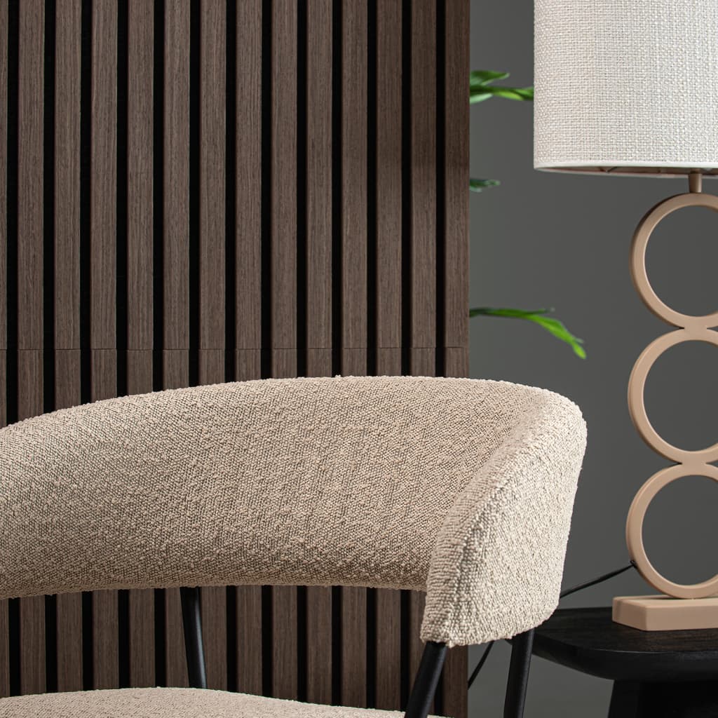Wallart wallart akupanelen 4 pcs chêne foncé acoustique