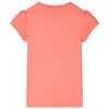 Vidaxl Child's Shirt 140 Coral coloré