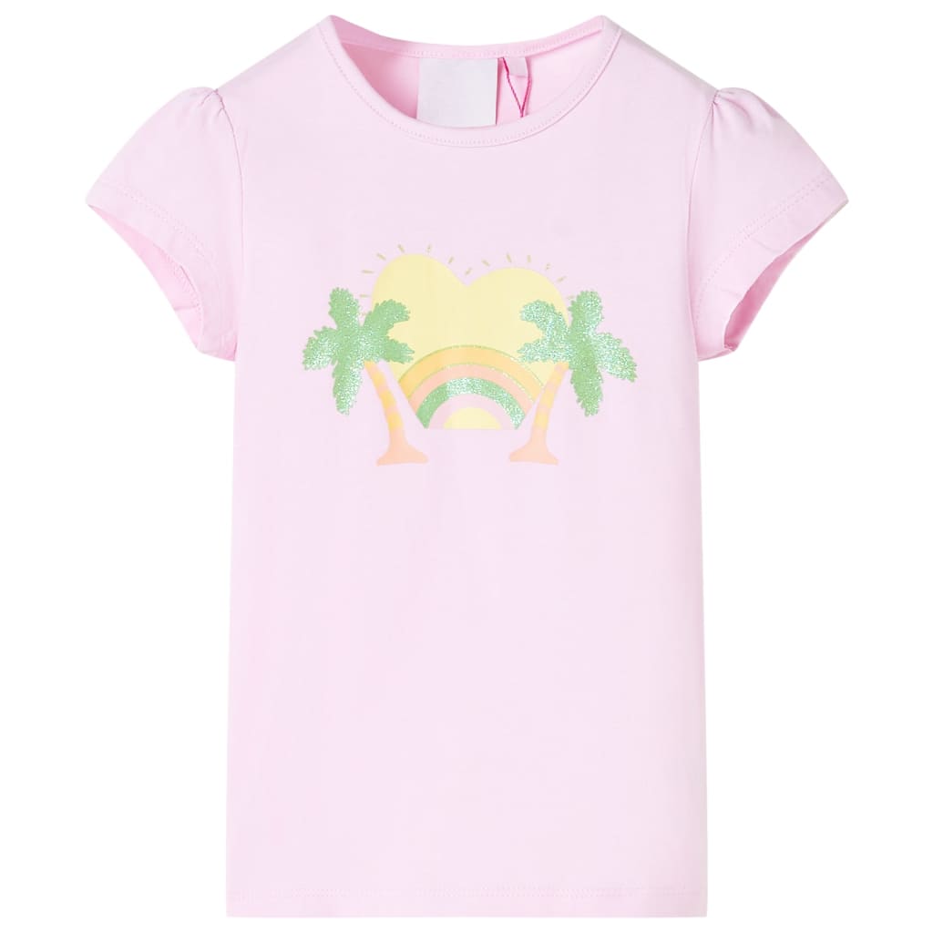 Vidaxl Child's Shirt 104 Rose clair