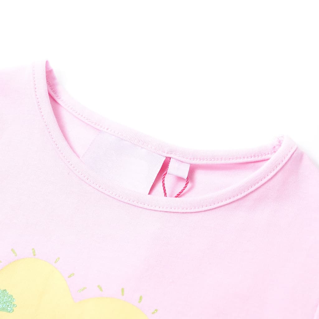 Vidaxl Child's Shirt 104 Rose clair