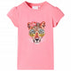 Vidaxl Child's Shirt 140 Neoon Pink