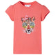Vidaxl Child's Shirt 116 Coral coloré