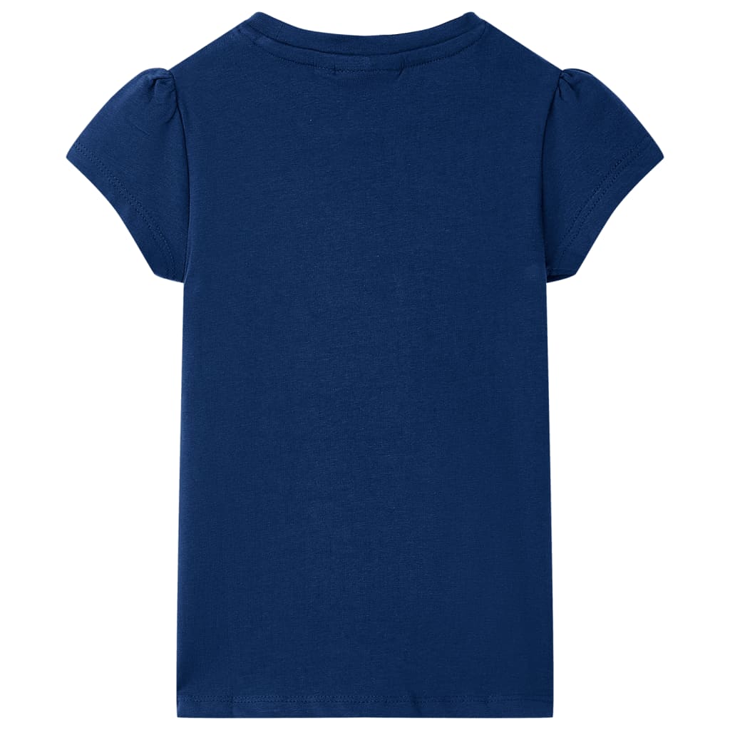 Vidaxl Child's Shirt 128 Navy Blue