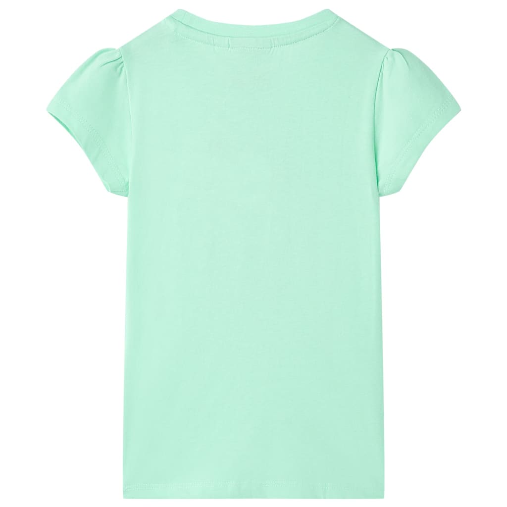Vidaxl Child's Shirt 104 Green Bright
