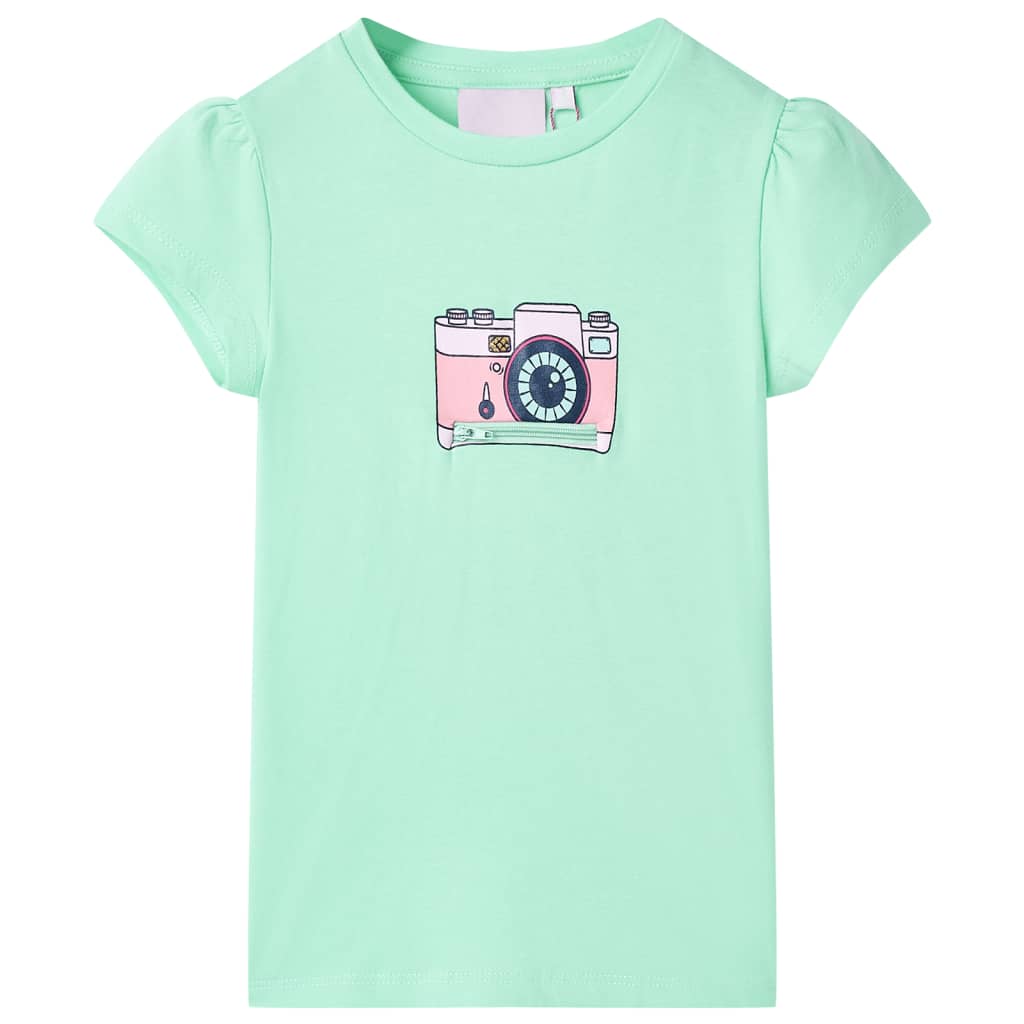 Vidaxl Child's Shirt 128 Green vif