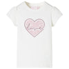 Vidaxl Child's Shirt 104 Ecru