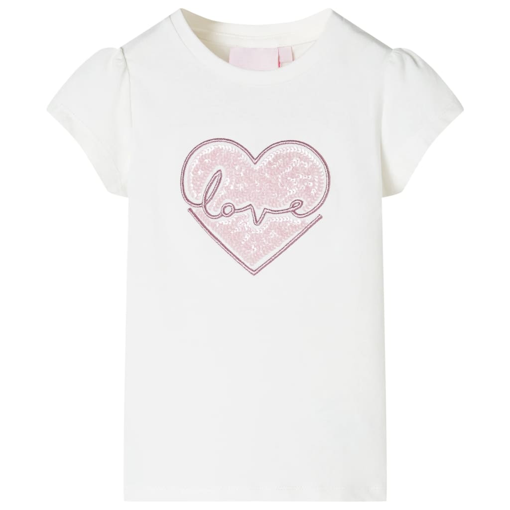 Vidaxl Child's Shirt 104 Ecru