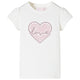 Vidaxl Child's Shirt 104 Ecru