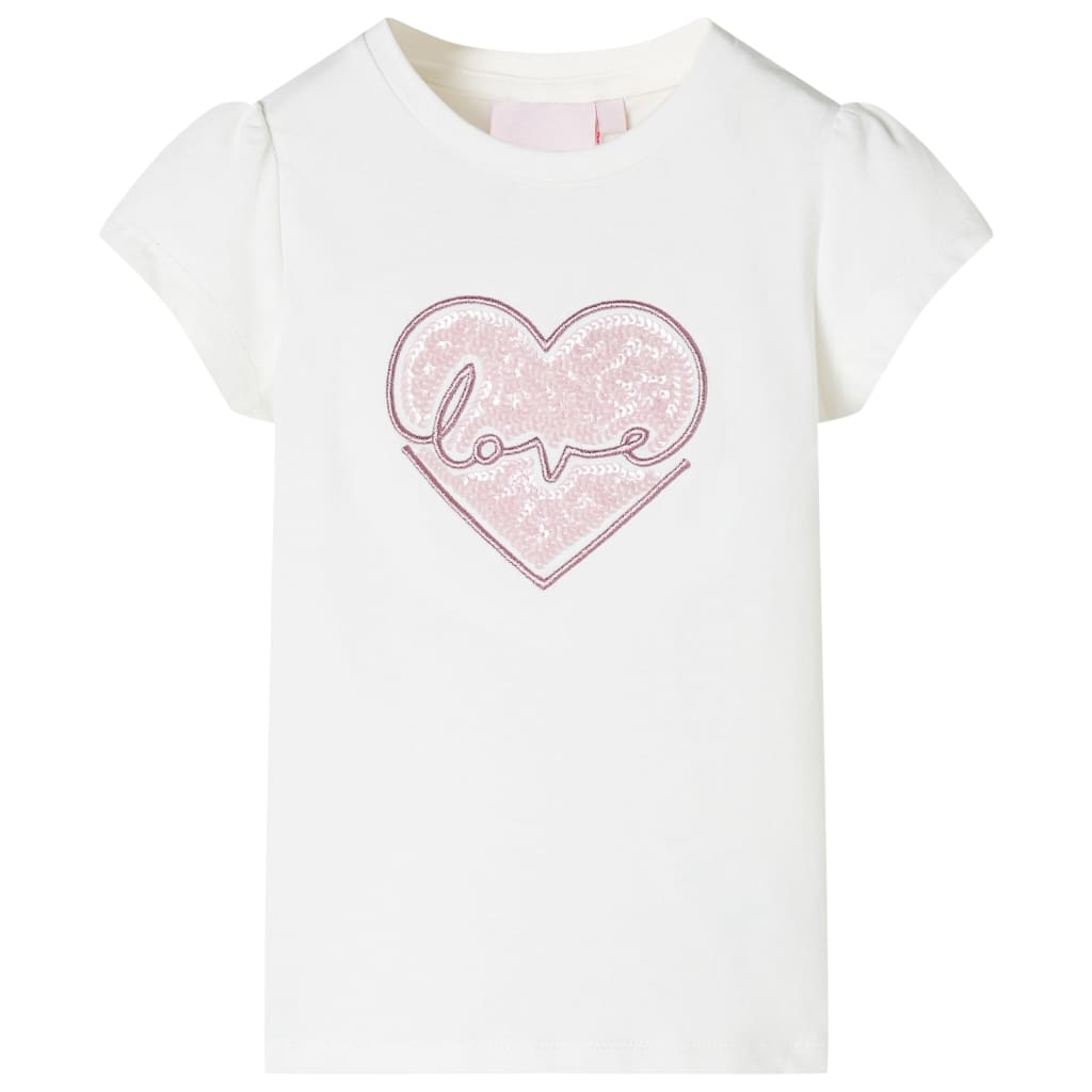 Vidaxl Child's Shirt 116 Ecru