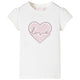 Vidaxl Child's Shirt 116 Ecru