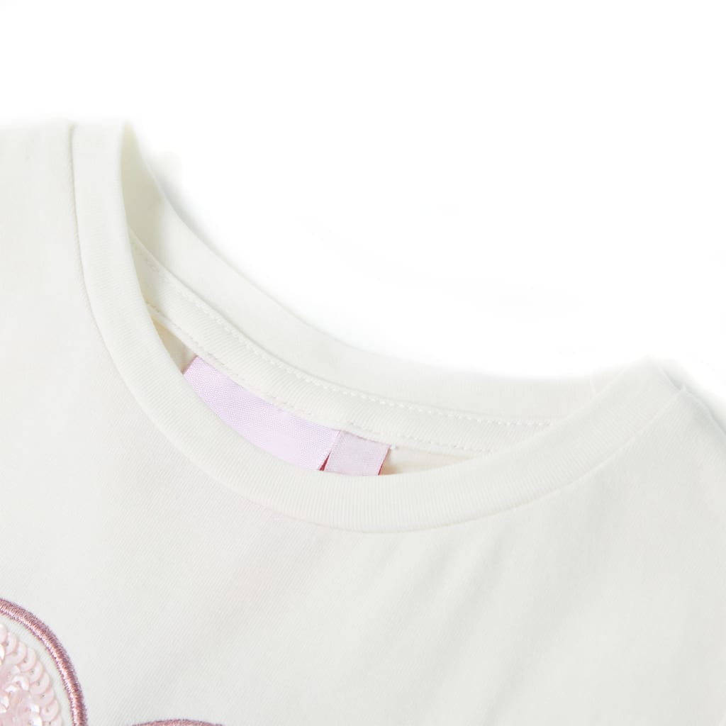Vidaxl Child's Shirt 116 Ecru