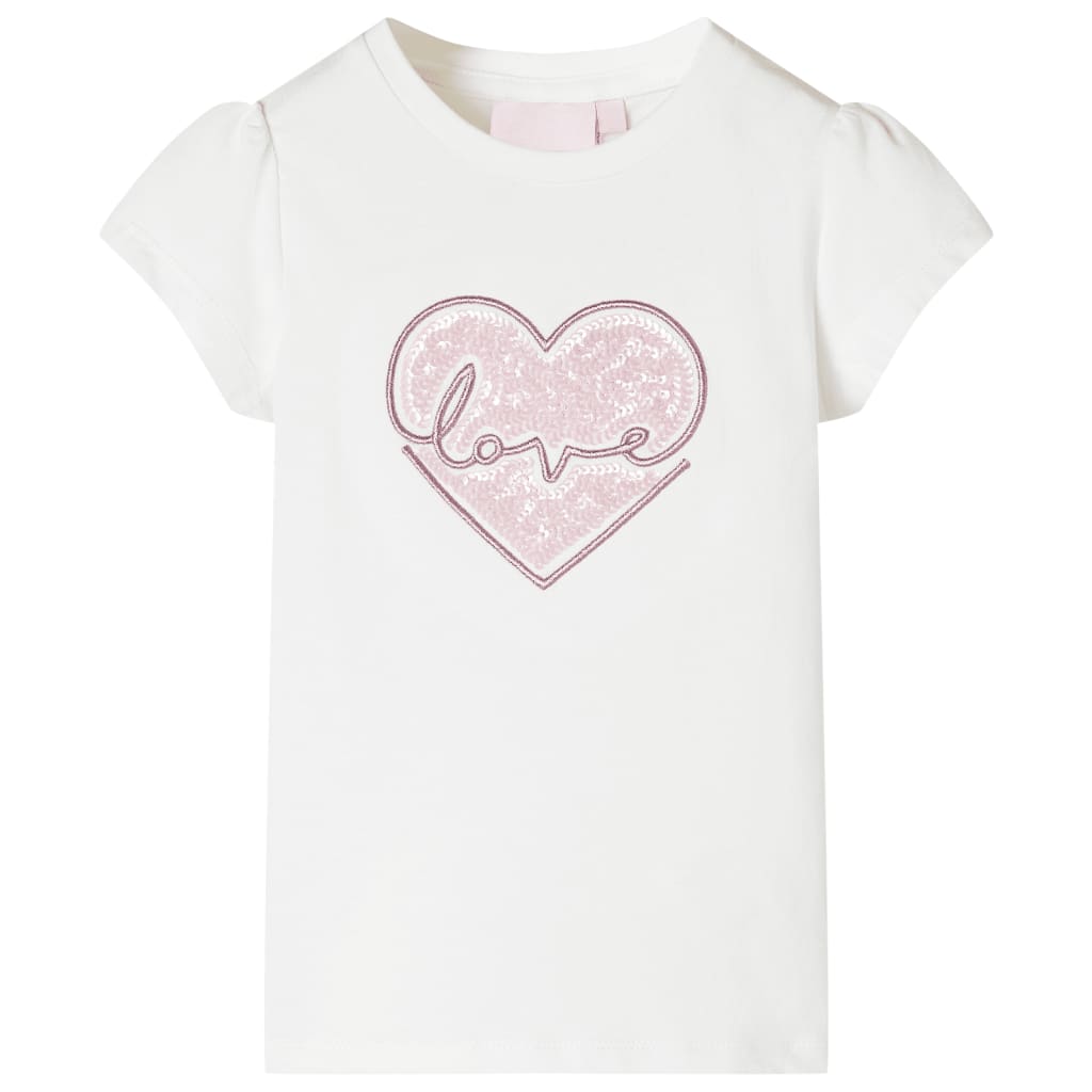 Vidaxl Child's Shirt 128 Ecru