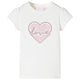 Vidaxl Child's Shirt 128 Ecru