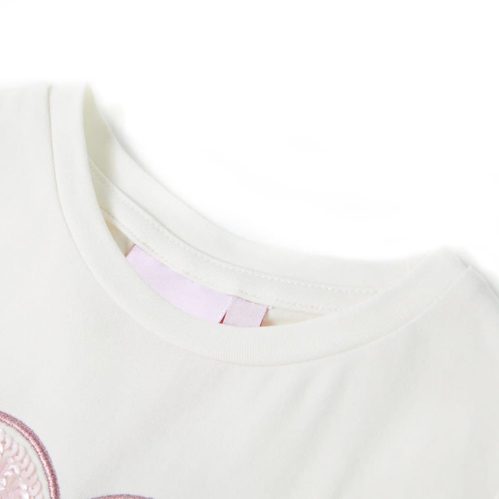 Vidaxl Child's Shirt 128 Ecru