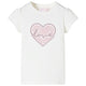 Vidaxl Child's Shirt 140 Ecru