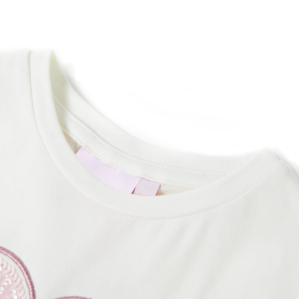 Vidaxl Child's Shirt 140 Ecru