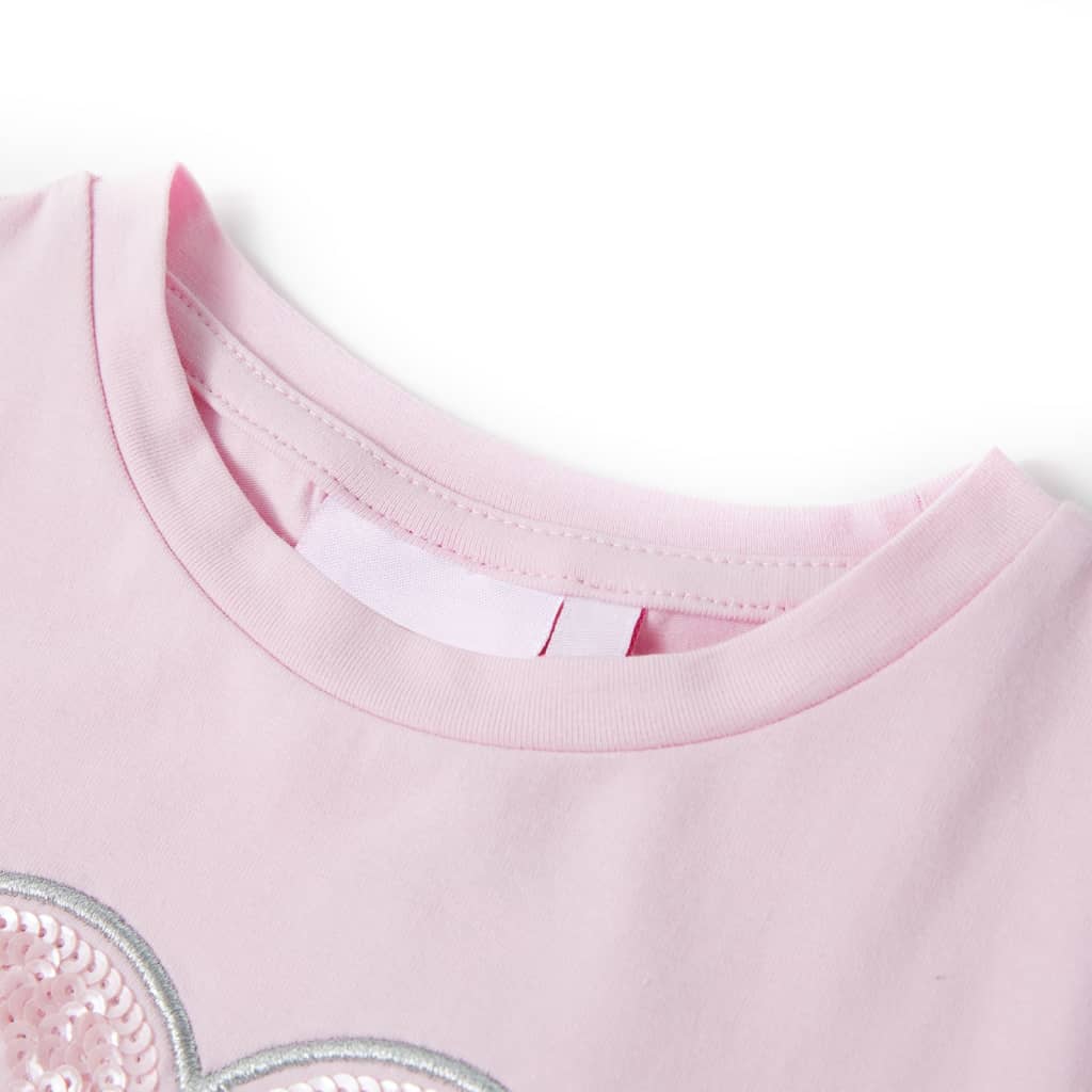 Vidaxl Child's Shirt 92 Rose clair