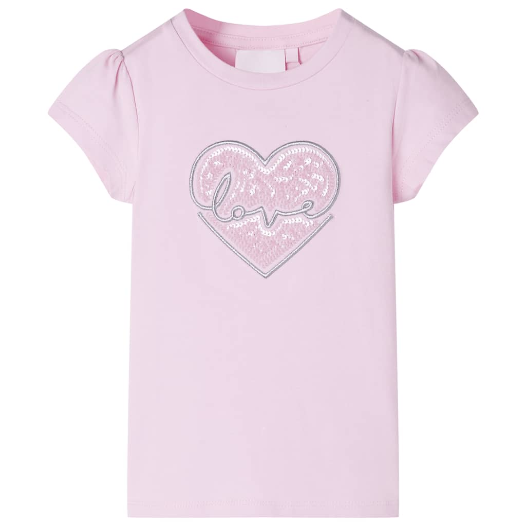 Vidaxl Child's Shirt 116 Rose clair