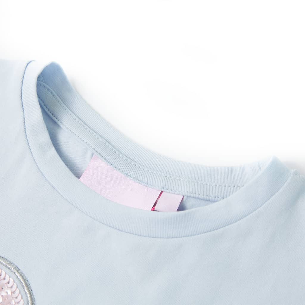 Vidaxl Child's Shirt 92 Bleu clair