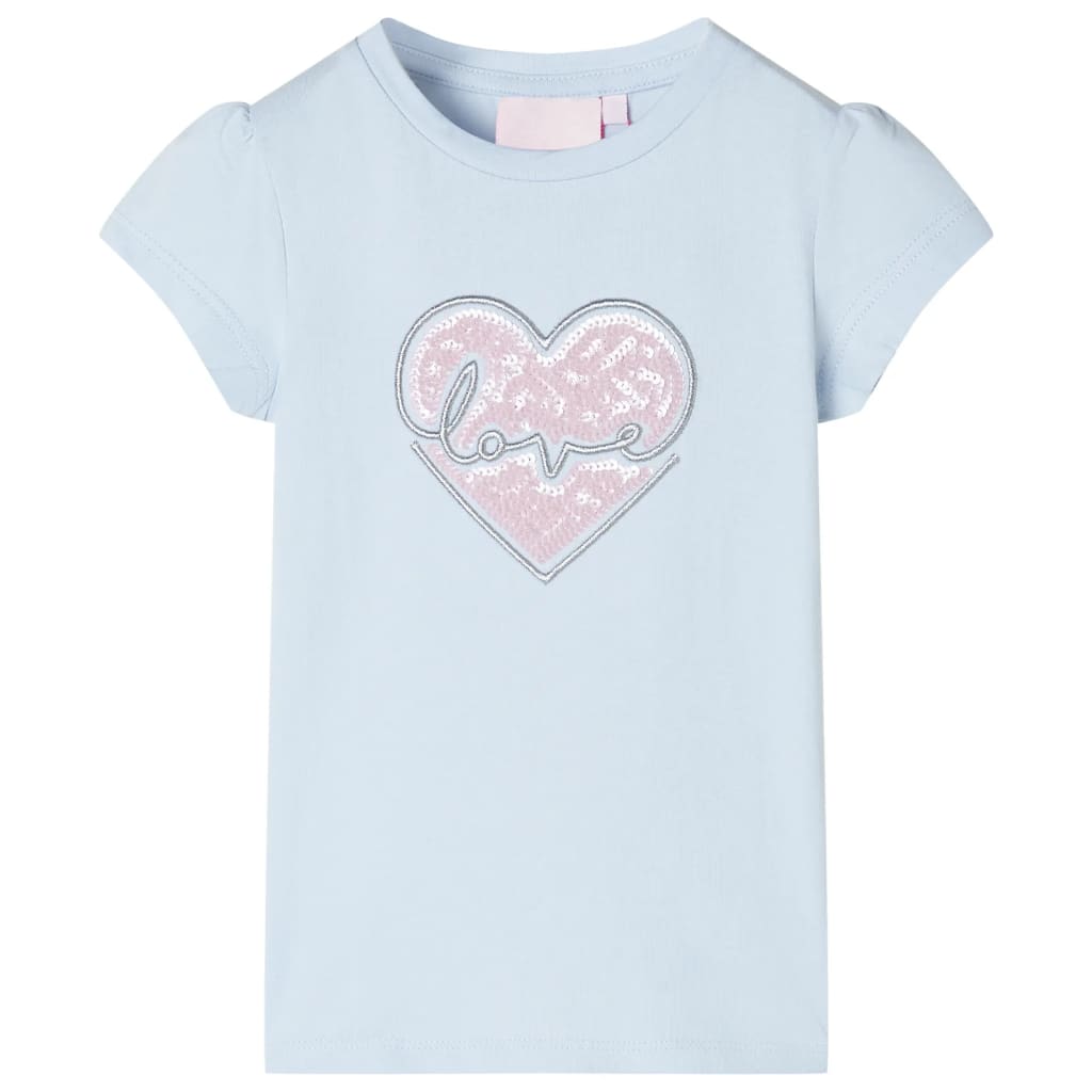 Vidaxl Child's Shirt 104 Bleu clair