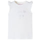 Vidaxl Child's Shirt with Ruffles 104 White