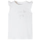 Vidaxl Children's Shirt with Ruffles 116 White