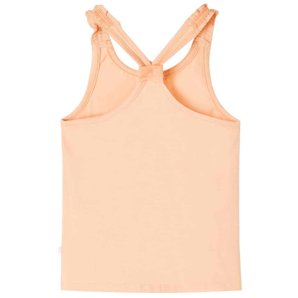 Vidaxl Children's Top 92 Light Orange