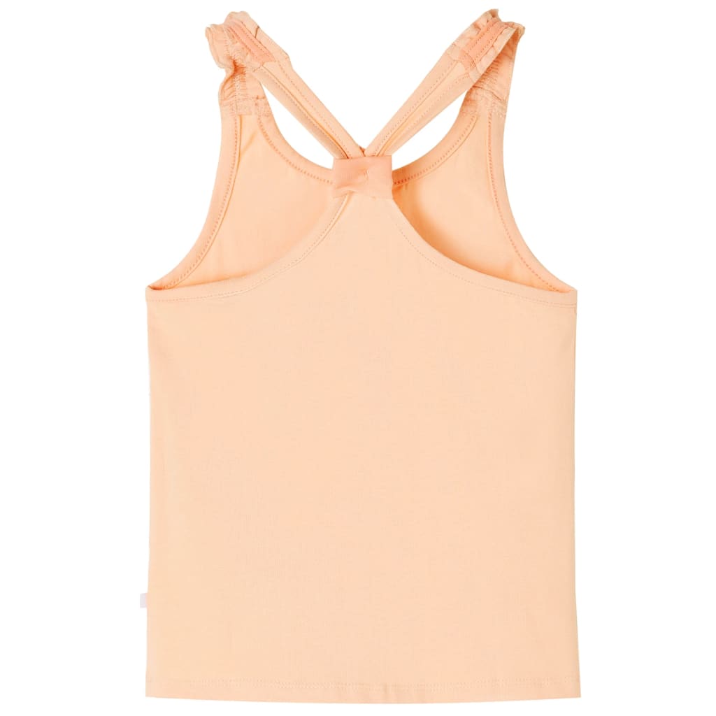 Vidaxl Children's Top 128 Light Orange