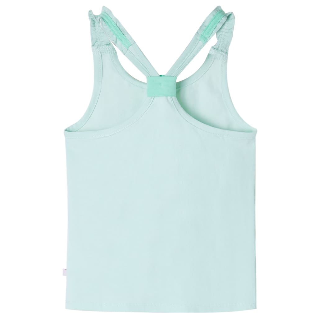 Vidaxl Children's Top 128 Light Mint -Colored