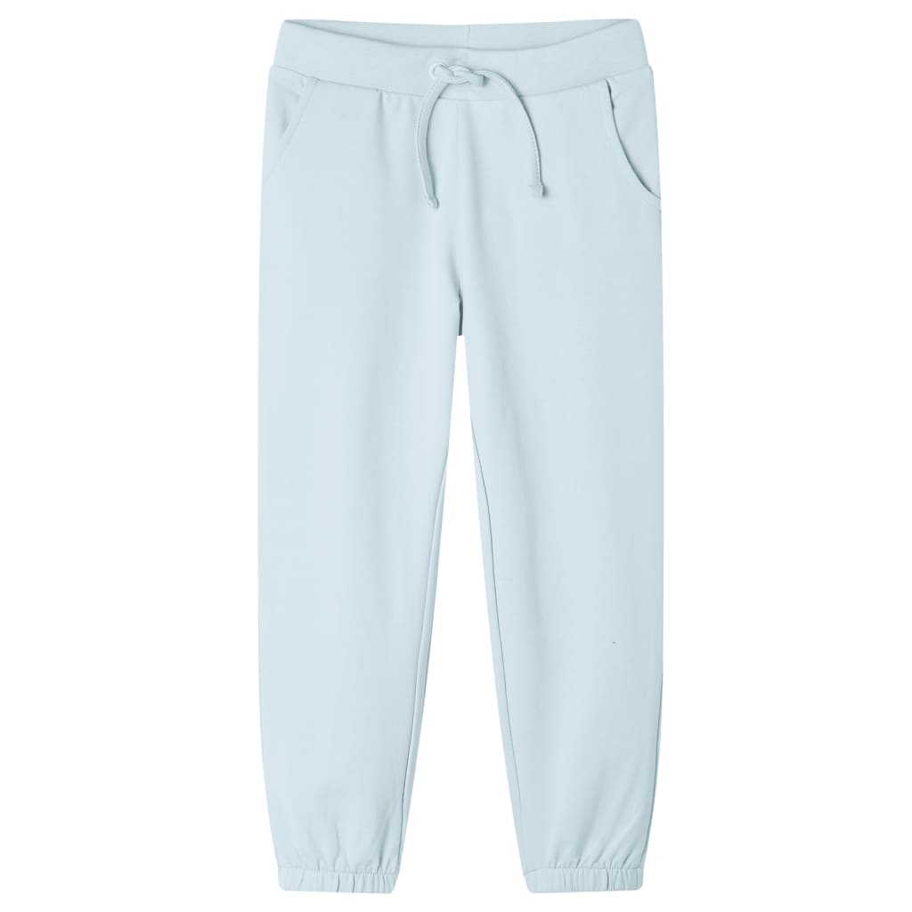Vidaxl pantalon de jogging pour enfants 92 bleu clair