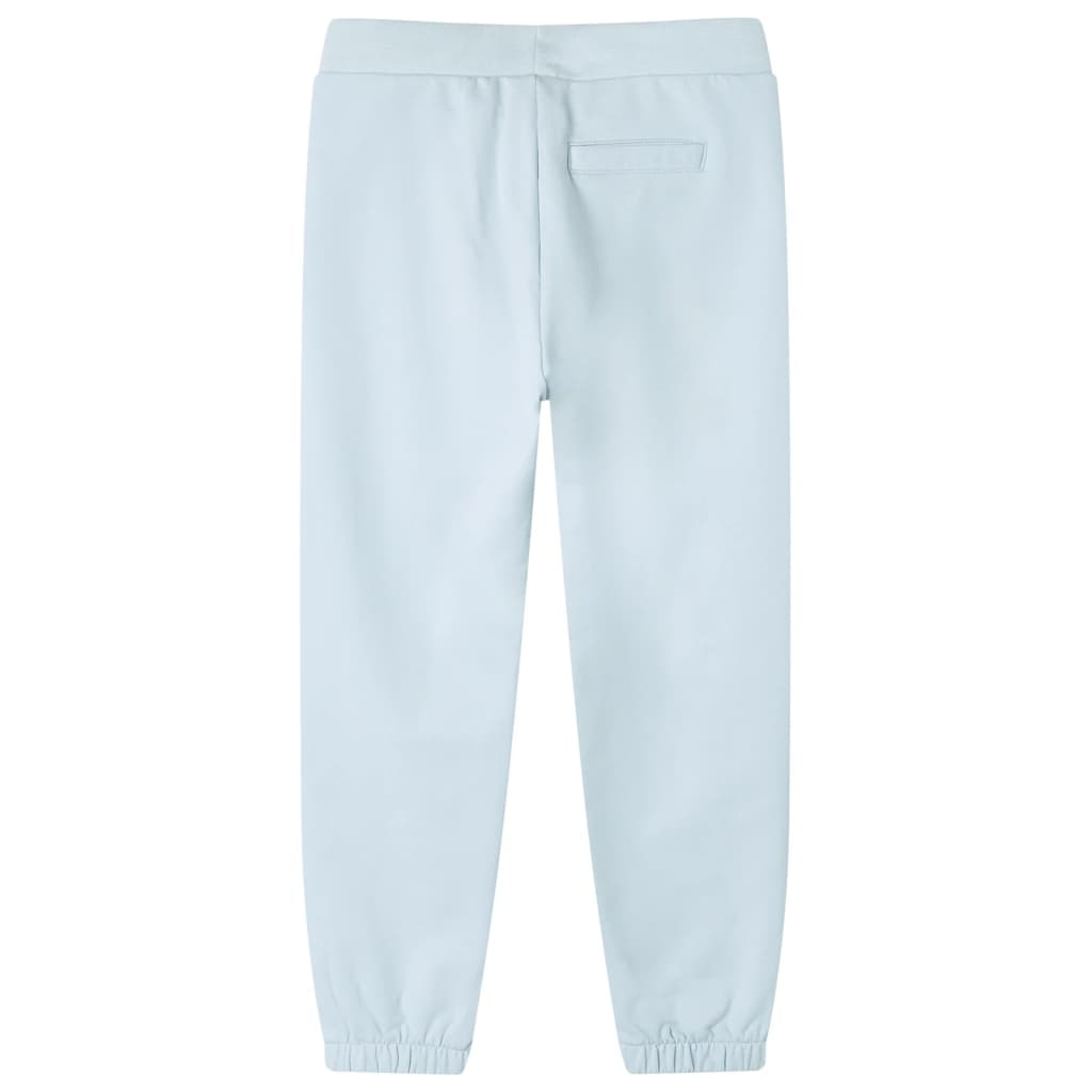 Vidaxl pantalon de jogging pour enfants 92 bleu clair