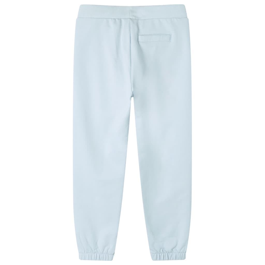 Vidaxl pantalon de jogging pour enfants 140 bleu clair