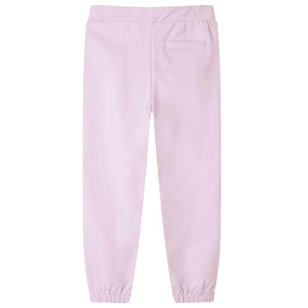 Vidaxl Pantalon de jogging pour enfants 104 rose clair
