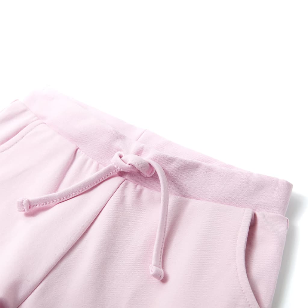 Vidaxl Pantalon de jogging pour enfants 116 rose clair