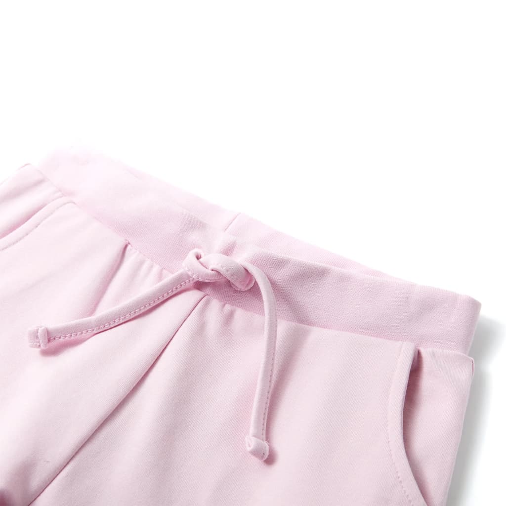 Vidaxl pantalon de jogging pour enfants 140 rose clair