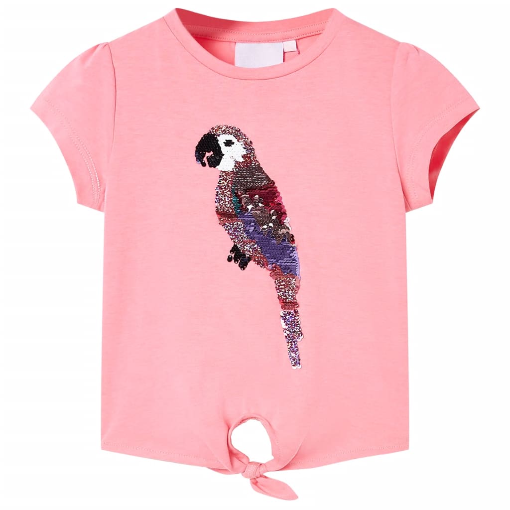 Vidaxl Child's Shirt 92 Fluorescent Rose