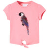 Vidaxl Child's Shirt 116 Fluorescent Rose