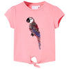 Vidaxl Child's Shirt 128 Fluorescent Rose
