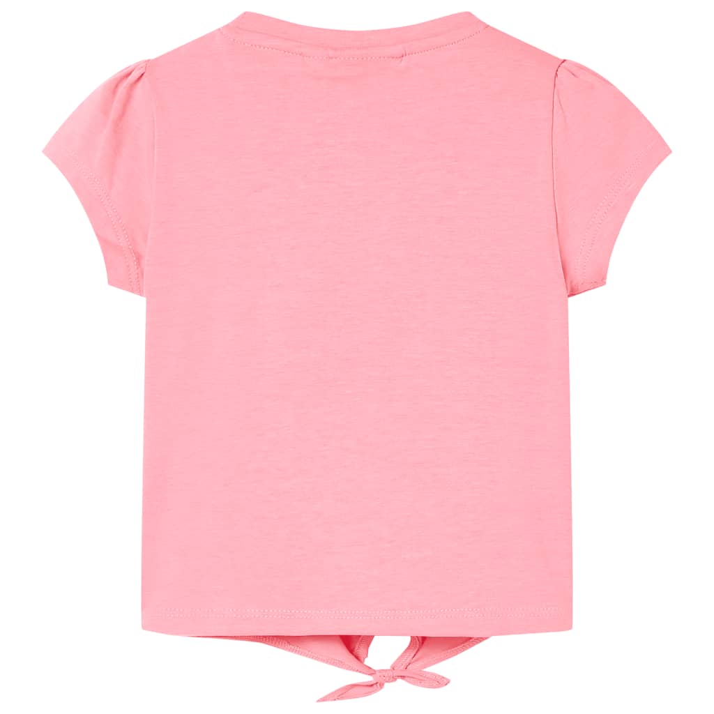 Vidaxl Child's Shirt 128 Fluorescent Rose