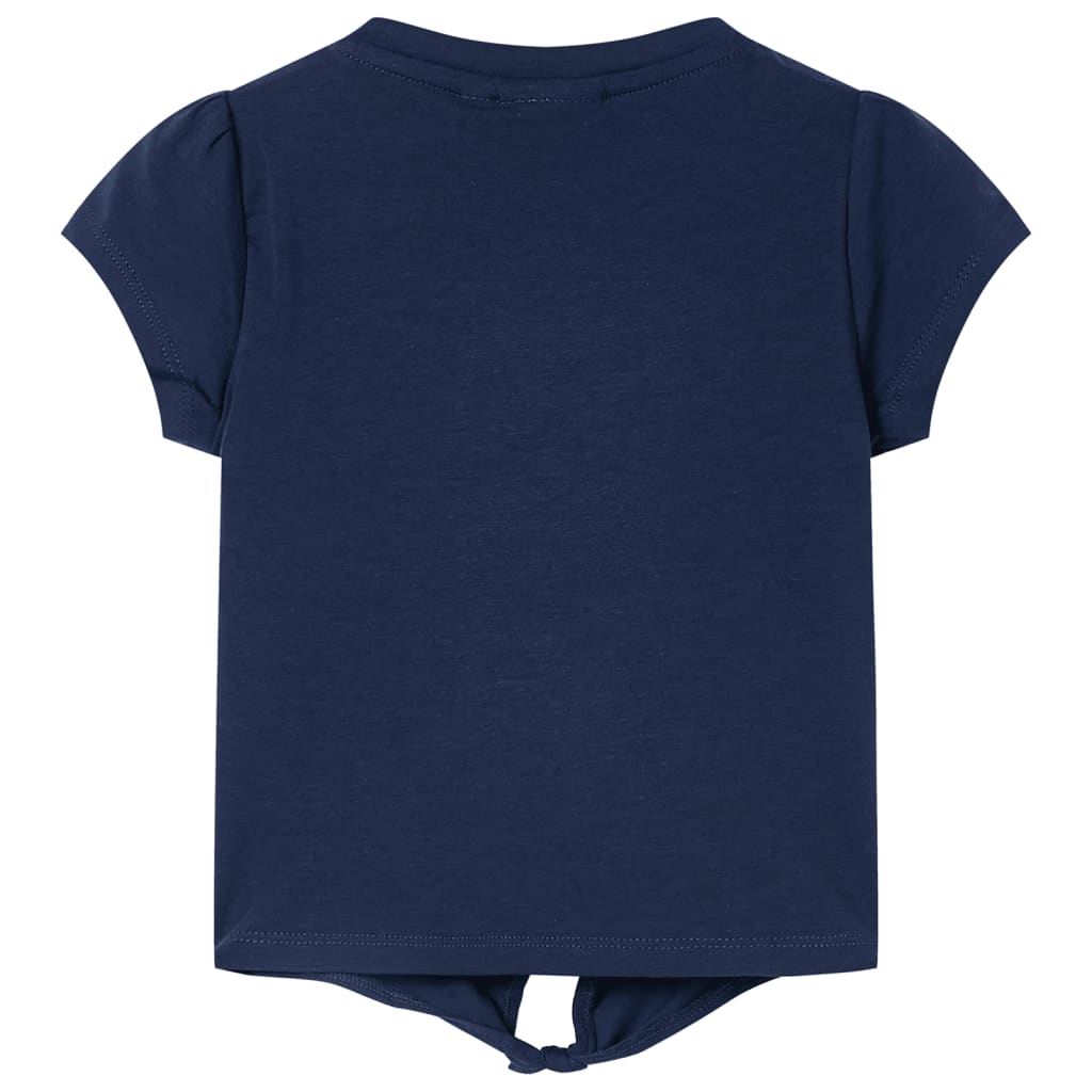 Vidaxl Child's Shirt 92 Navy Blue