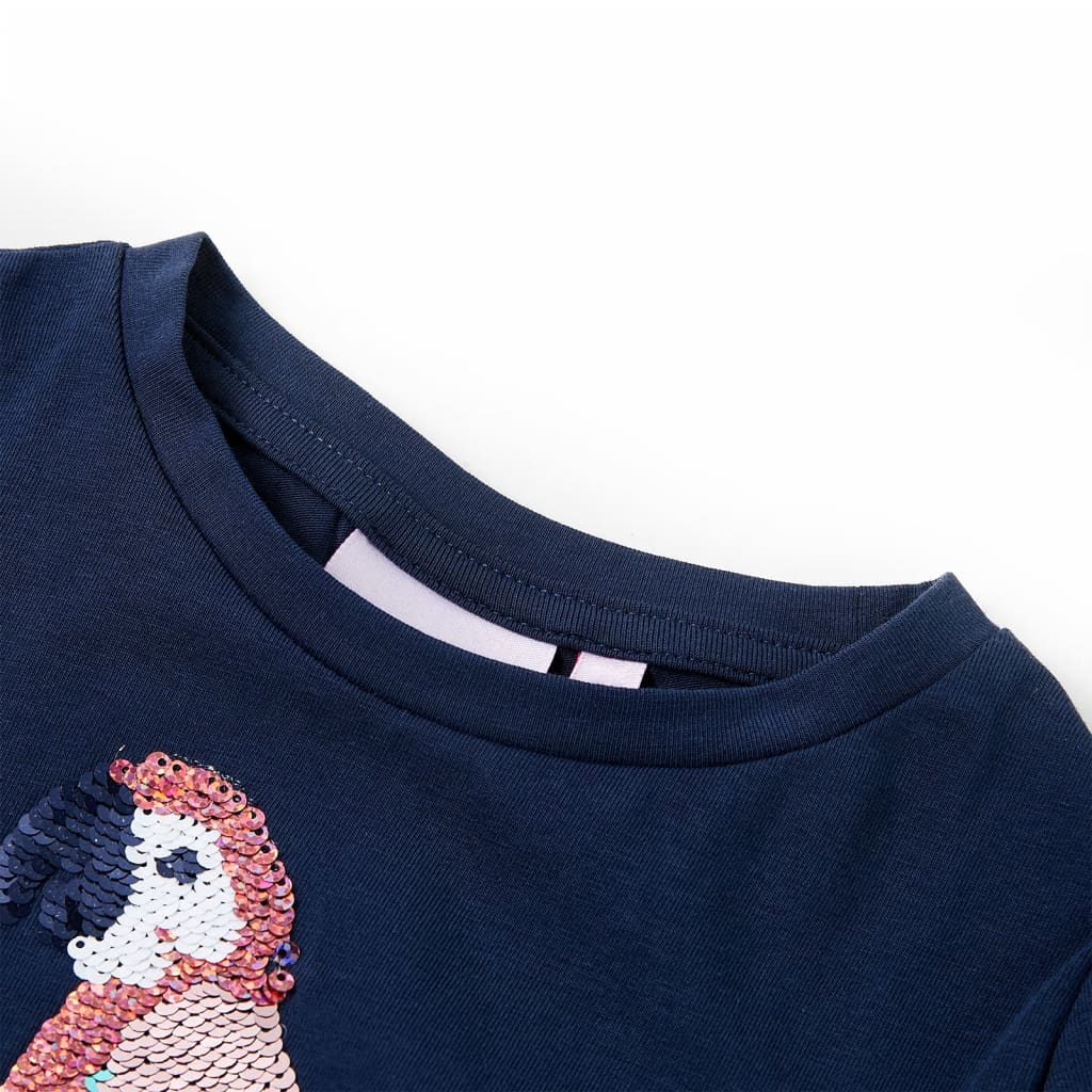 Vidaxl Child's Shirt 92 Navy Blue