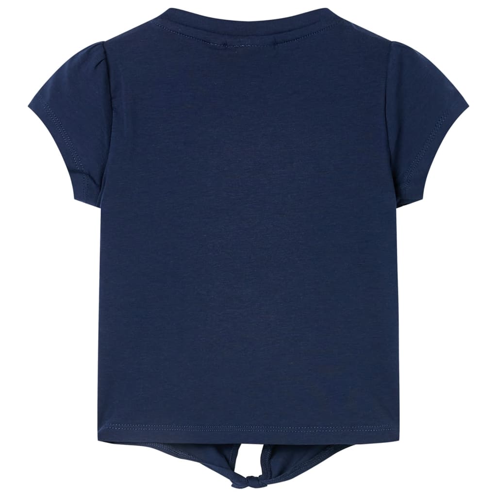 Vidaxl Child's Shirt 116 Navy Blue