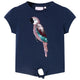 Vidaxl Child's Shirt 140 Bleu marine
