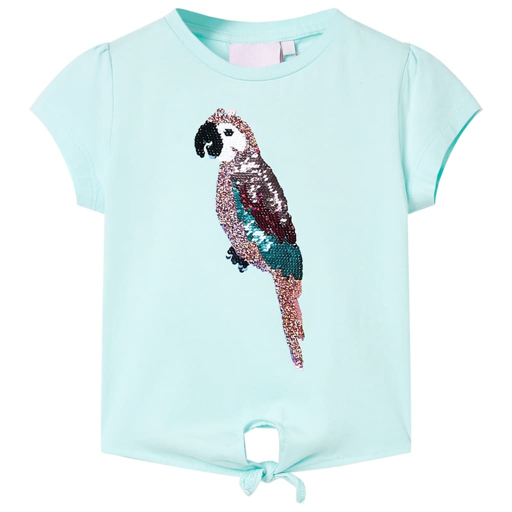 Vidaxl Child's Shirt 92 Light Sea Blue