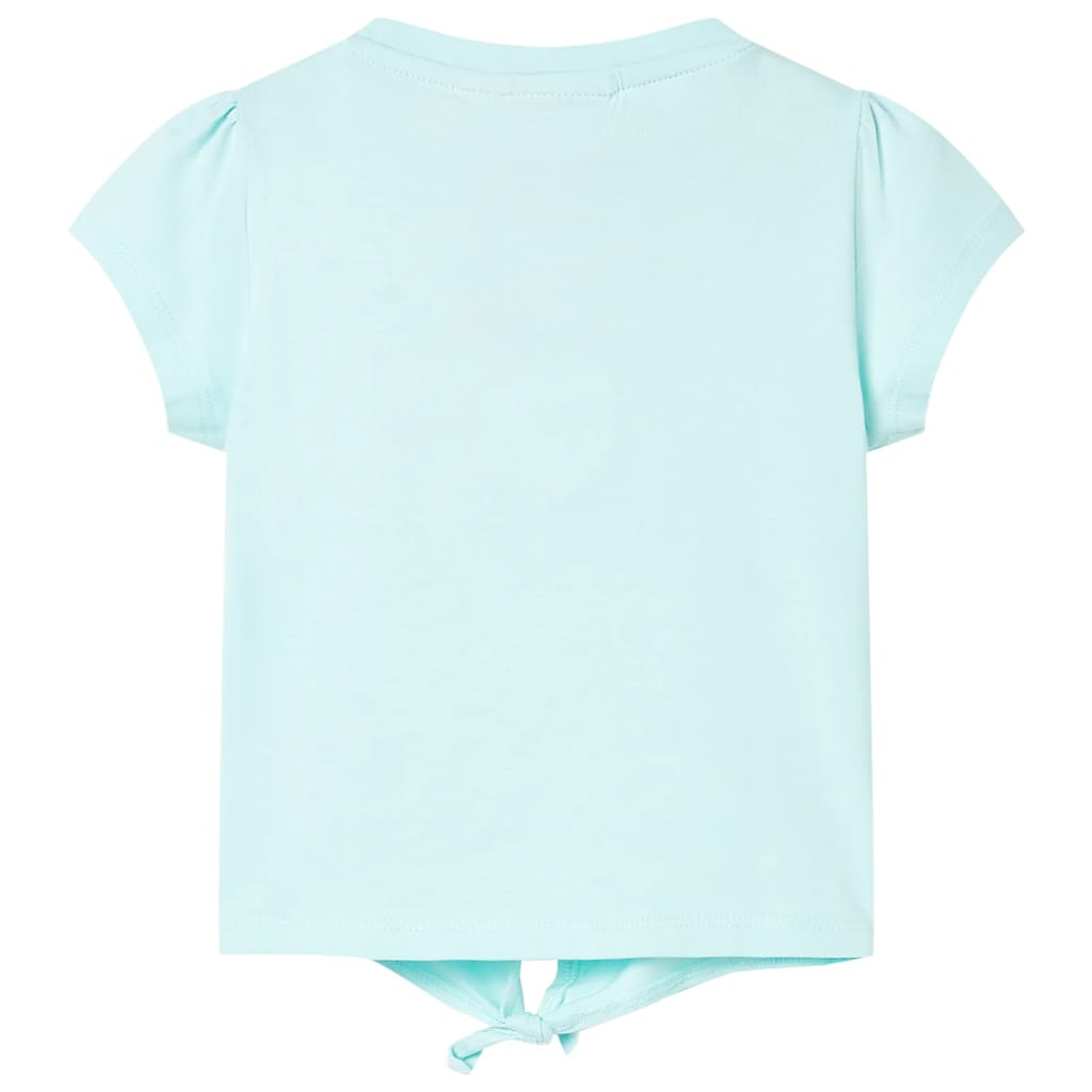 Vidaxl Child's Shirt 116 Light Sea Blue