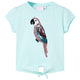 Vidaxl Child's Shirt 128 Light Sea Blue