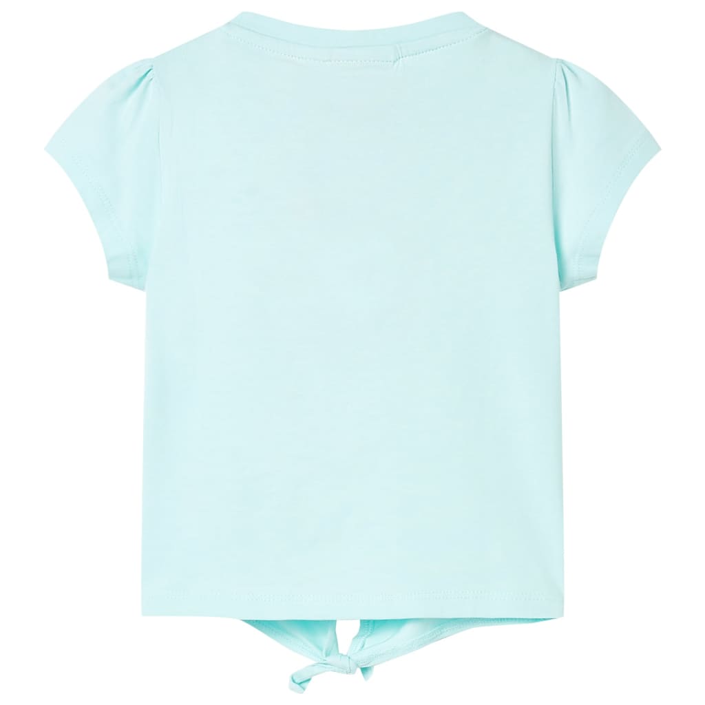 Vidaxl Child's Shirt 128 Light Sea Blue