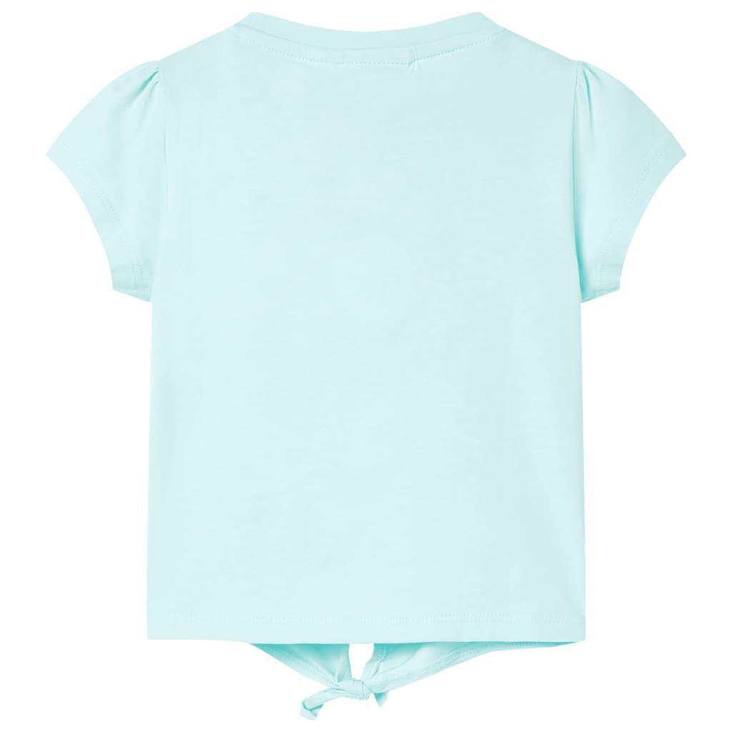 Vidaxl Child's Shirt 140 Light Sea Blue