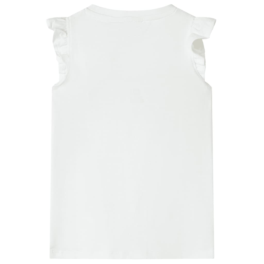 Vidaxl Child's Shirt 116 Ecru